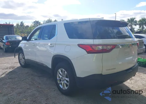 2019 Chevrolet Traverse Ls из США, поврежденный, VIN 1GNERFKW8KJ180462